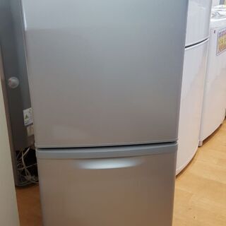 G4299　カード可　冷蔵庫　2ドア　パナソニック　Panasonic　NR-B14AW-S　2018年製　1年保証付き　138L　　送料A　札幌　家電　プラクラ南9条店 G4299 カード可 冷蔵庫 2ドア パナソニック Panasonic NR-B14AW-S 2018