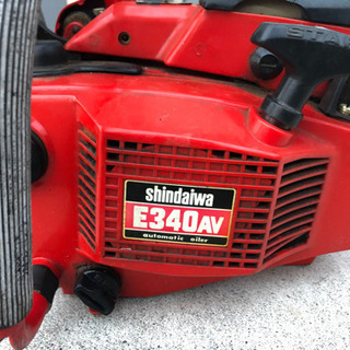 新しい到着 新ダイワ 配送 エンジンチェーンソー E340AV shindaiwa その他