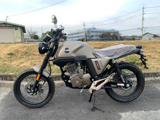 ゾンテス‼️カフェレーサー‼️希少‼️125‼️新車‼️ロケットマン‼️