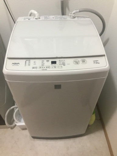 AQUA  洗濯機　7.0キロ　2017年