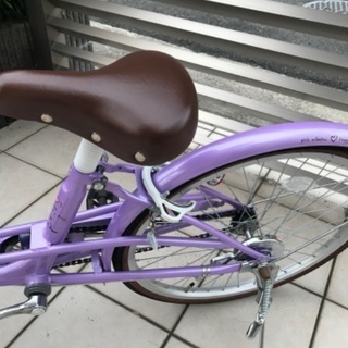 子供　自転車　 22インチ リリアーレ パープル 楽天市場】「9/1〜6限定先着で最大2000円OFFクーポン」22インチ