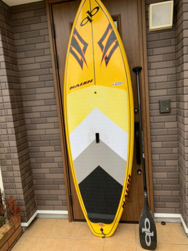 【値下げしました 急募】SUPボード(NAISH)とブレード(Quick Paddle)のセット