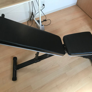 ベンチと可変式ダンベルセット