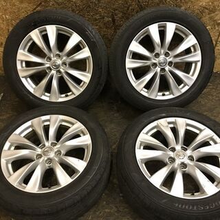 フーガ〜8/18(月)まで発送不可〜専用ですREGNO GR-245/50R18 BS REGNO GR-XI 245/50R18】夏タイヤ【日産 フーガ 純正ホイール