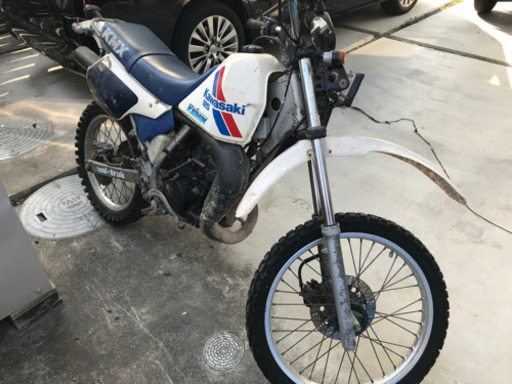 kmx125 Kawasaki 125cc 実働 2スト カワサキ KMX125 愛車レビュー