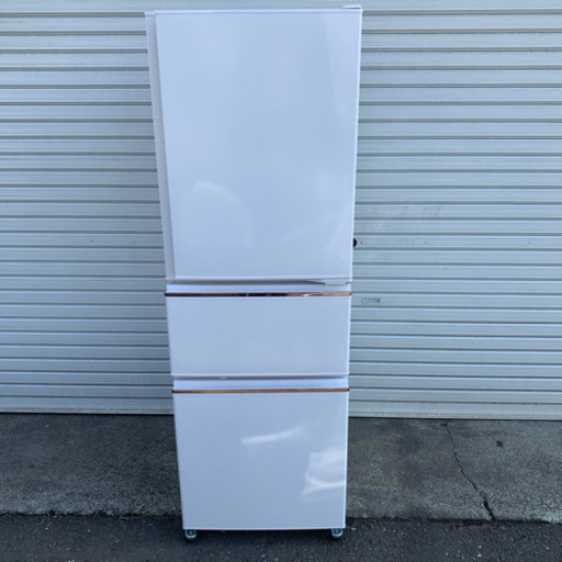三菱 3ドア 冷蔵庫 MR-CX27D ホワイト 2019年製 使用期間半年