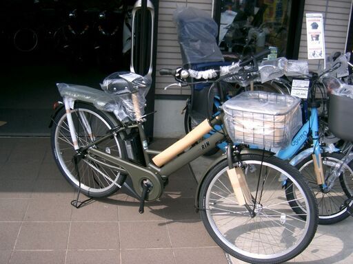 決算在庫一掃セール１台限り！新車！ＹＡＭＡＨＡ電動アシストサイクル！ＰＡＳ マットオリーブＲＩＮ２６インチ