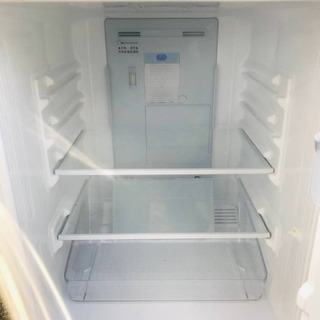 ①1403番シャープ✨ノンフロン冷凍冷蔵庫✨SJ-PD14B-C‼️