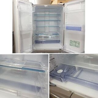 冷蔵庫 461L 6ドア 値下げ！大型 三菱 MR-RX46C-F フローラル 2019年製 