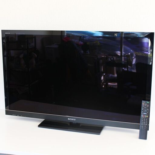 T524) SONY デジタルハイビジョン液晶テレビ KDL-46HX800 3D対応/別売り 46型 2010年製 ソニー 地上デジタル CS BS