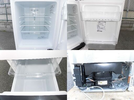 JMR0172)Hisense/ハイセンス 2ドア 冷凍冷蔵庫 HR-D1302 2019年製 130L 中古品・動作OK♪【取りに来られる方限定】