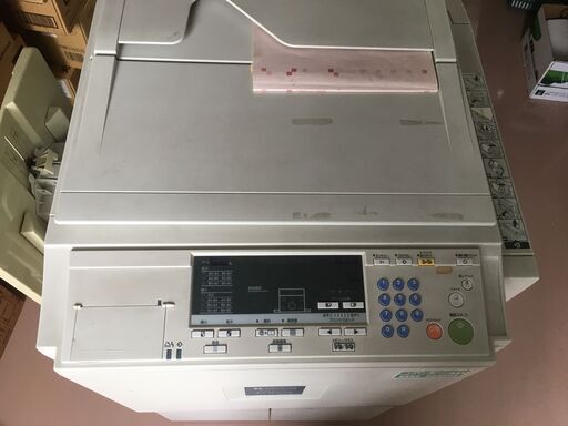 （格安・使用できます）中古　リコー　輪転機　Ricoh Priport N300　プリポートインキ3,000円/プリポートマスター17,300円付き　50,000円（税込・送料込）