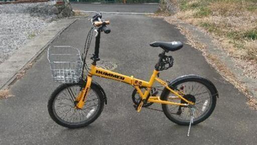 【中古】HUMMER（ハマー）折り畳み自転車