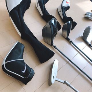 【美品】NIKEゴルフセット、JACKbunnyケース付