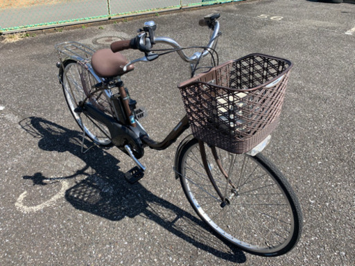 Panasonic ViVi 電動 アシスト 自転車 3段 機関良好 美車 充電器あります