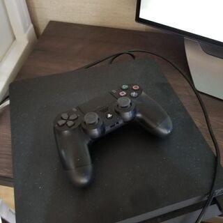 有機ELディスプレイ55インチとテレビボード、プレイステーション4