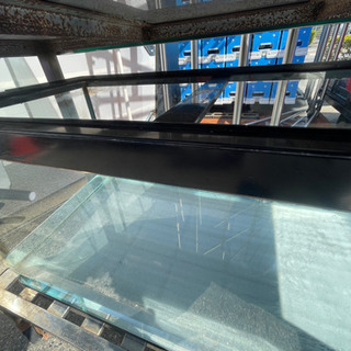 NISSO 曲げガラス水槽　890×440×460 中古