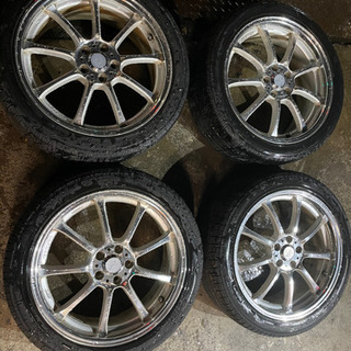 17インチ　プリウス　86 タイヤ付き