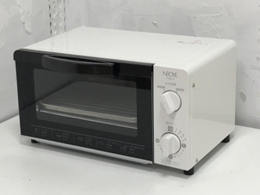 NEOVE ネオーブ　オーブントースター TMN8B-W