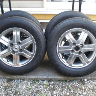 値下げしました！2020年製185/65R14,ホイール付中古タイヤ