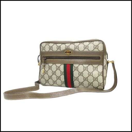 オールド グッチ GUCCI シェリーライン ショルダーバッグ ヴィンテージ