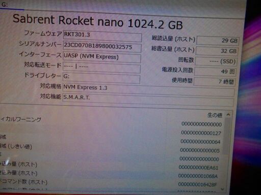Sabrent 1TB ロケット SSD