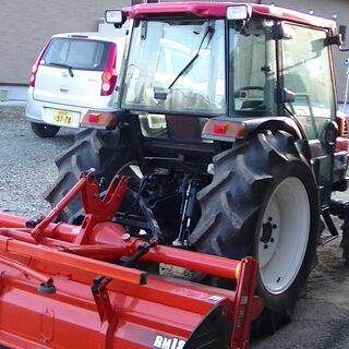 宮城県 クボタ KL43トラクター 4WD キャビン ロータリー 800時間