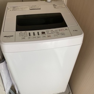 【ネット決済】☆売ります☆洗濯機　Hisense HW-T45C...