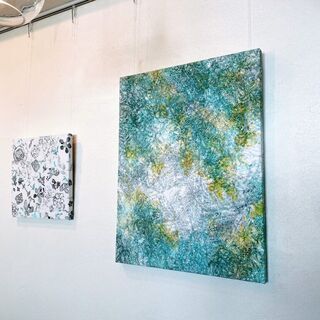 堀田聖子◆テキスタイル展「Plants」◆駅徒歩1分 JR大阪環状線 芦原橋駅 cafeやなぎの画像