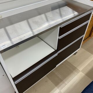 KP-44【ご来店頂ける方限定】カウチソファ＋スツール グレー