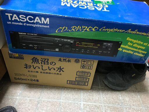 TASCAM CD-RW700 業務用CDレコーダー - オーディオ