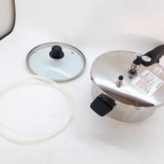 未使用 圧力鍋 22㎝ 片手鍋 ドウシシャ 3SN-2101