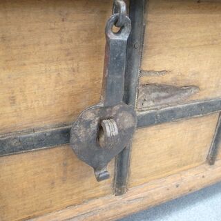 アンティーク調 宝箱 木製 収納 オブジェ 店舗ディスプレイ モノ市場半田店 119