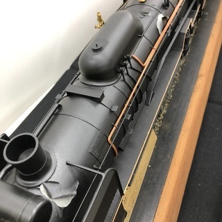 【稀少】D51型過熱テンダー機関車D51528 鉄道模型 蒸気機関車 大型模型 国鉄 デコイチ 現状渡し 長期保管品　※引取り限定