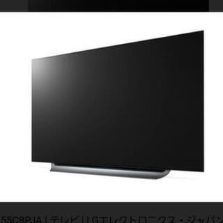有機ELディスプレイ55インチとテレビボード、プレイステーション4