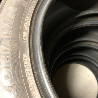 車のパーツ 285/50R20夏タイヤ4本セット高年式格安❣️ランドクルーザー