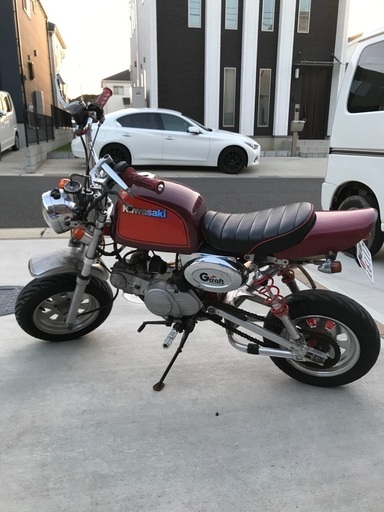 ホンダ　ゴリラ75ccボアップ