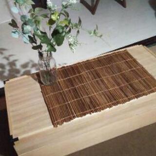 純桐の2段ケース 和モダンインテリア ロザリオズ 門松の家電の中古あげます 譲ります ジモティーで不用品の処分