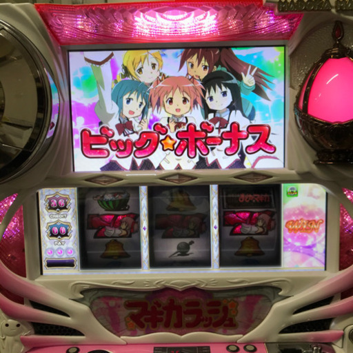 商談中！スロット実機 5号機 初代 魔法少女 まどかマギカ コイン