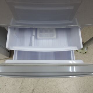 SHARP/シャープ 2ドア冷蔵庫 137L SJ-D14C-S 2017年製 【ユーズド