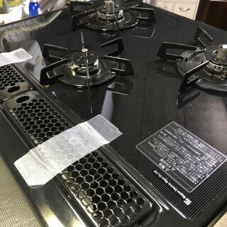 ★ビルトインコンロ ハーマン★超美品★ほぼ未使用品★LPガス★９８００円★下見歓迎です★