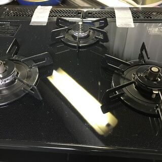 ★ビルトインコンロ ハーマン★超美品★ほぼ未使用品★LPガス★９８００円★下見歓迎です★