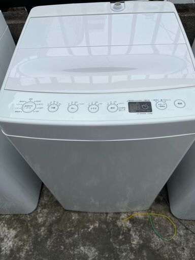 ■都内近郊無料で配送、設置します■2019年製　 Amadana 洗濯機　AT-WM45B 4.5kg■AM01