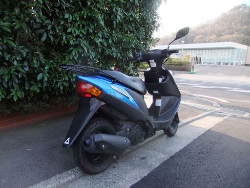 スズキ アドレスV125G 中古実動美車 LEDヘッドライト タイヤ後輪新品