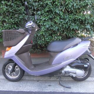 ホンダ Dio(チェスタ) 中古実動車 タイヤ前後バリ山 バッテリーフル充電済み バグ掛け磨き ナンバー登録書類有 - 小田原市