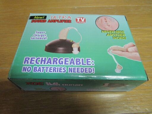コノビヤ　集音器　耳穴式　充電式（ULTRA Sound Amplifier）