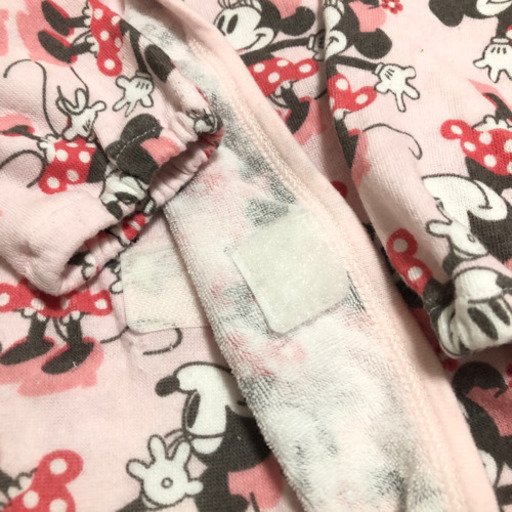 美品 新生児 ディズニー ベビー服 前開き 長袖 ミニー Disney ロンパース 60 70 はるな 長原の子供用品の中古あげます 譲ります ジモティーで不用品の処分
