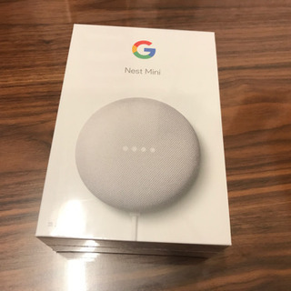 グーグルネストミニ　Google nest mini（白）新品・...