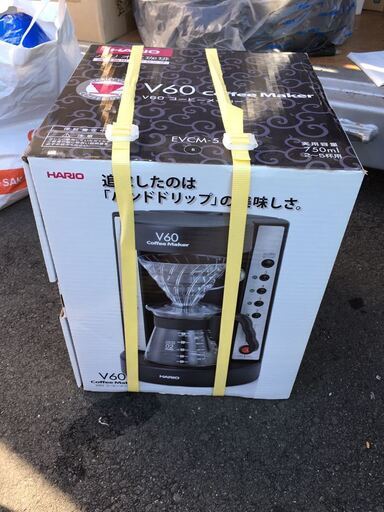 ハリオ HARIO V60 珈琲王 コーヒー メーカー 円すい型 2～5杯 EVCM-5 新品 未使用 コーヒーメーカー ハリオV60