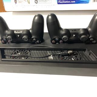 PlayStation 4 Slim PS4 CUH-2100A 本体＋クーラー付きスタンド＋サブ